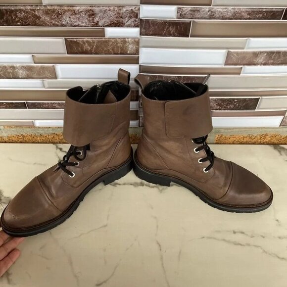 ALLSAINTS Daria Cuffed Combat Boot 39/8.5 - Picture 5 of 14